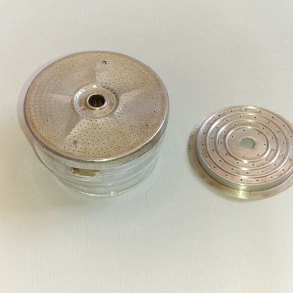 Vintage Pyrex 4 cup Coffee Pot 7754 Glass Stovetop Percolator USA Complete - Picture 8 of 12